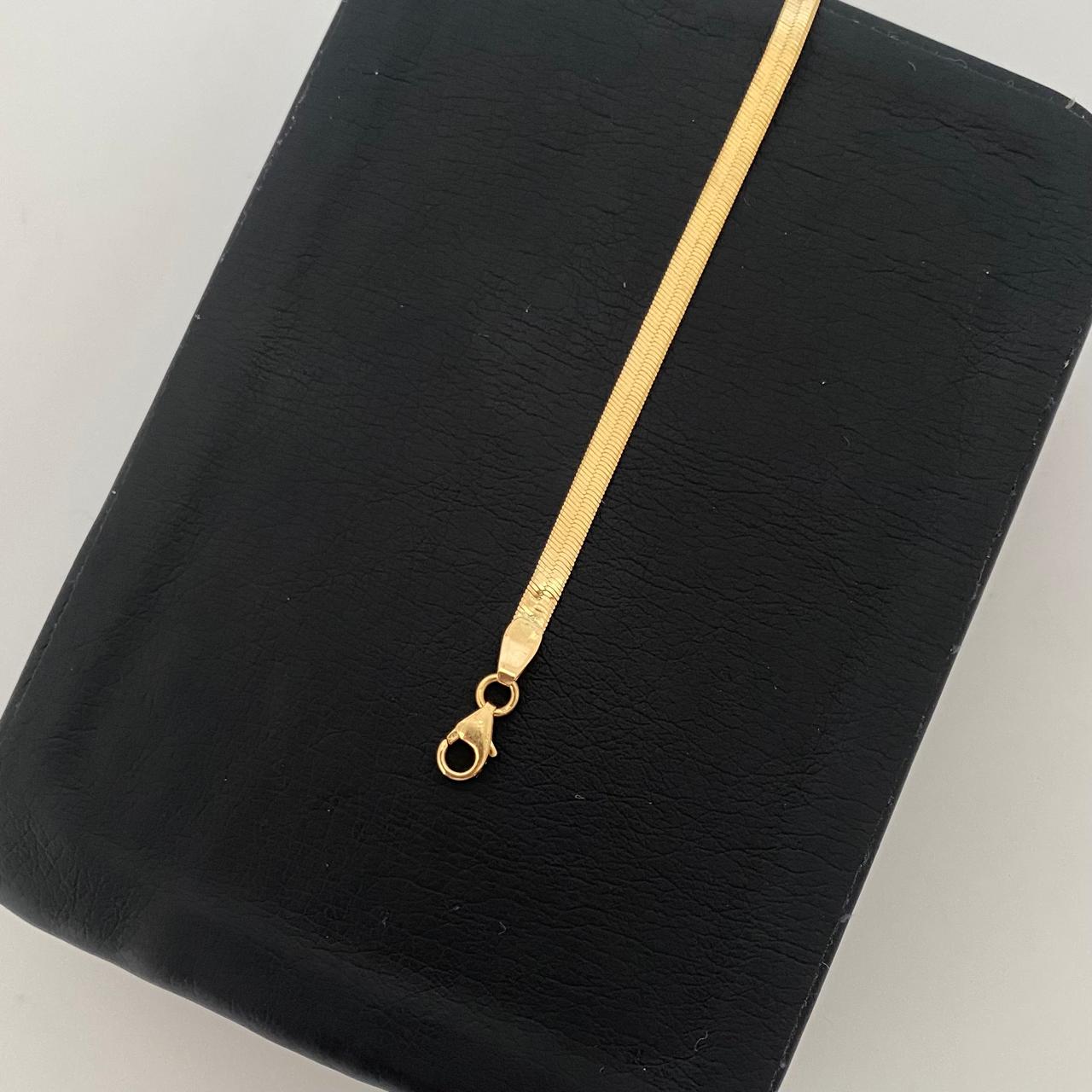 Pulso It espejo Oro amarillo 18k +1 / 2,55 Gr / 3,0 mm / 18,5 Cm